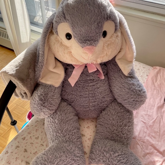 Giant Stuffed Bunny - Picture 2 of 3